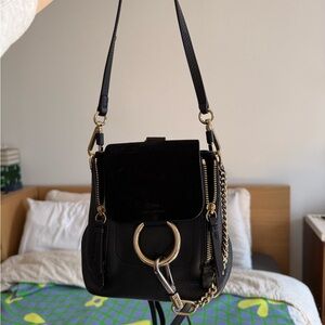 Authentic Chloe Faye mini backpack